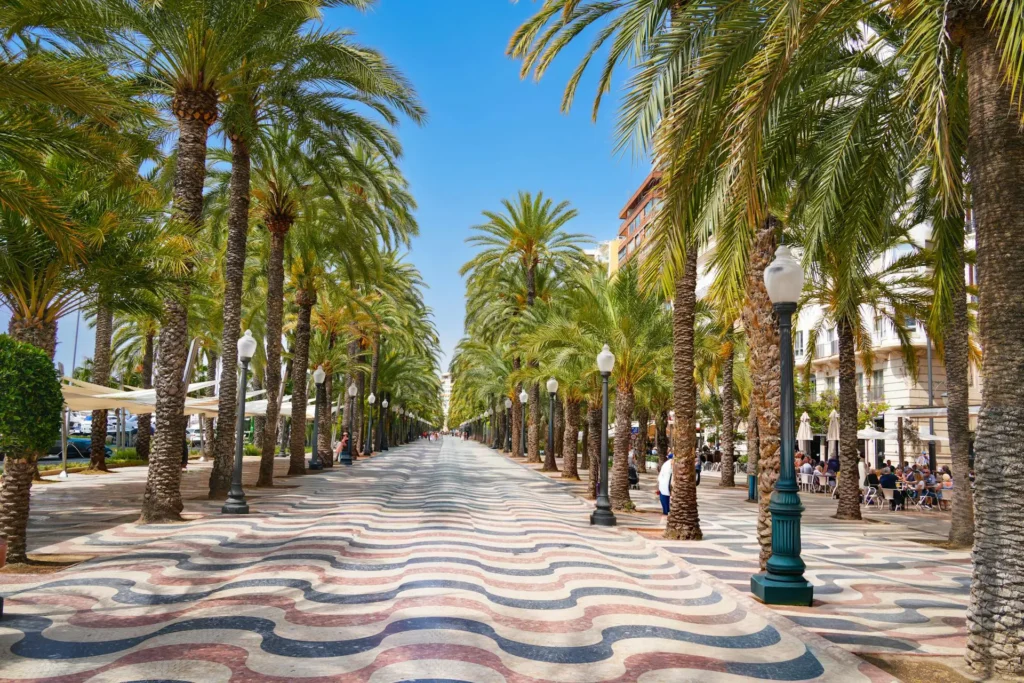 Explanada de España in alicante