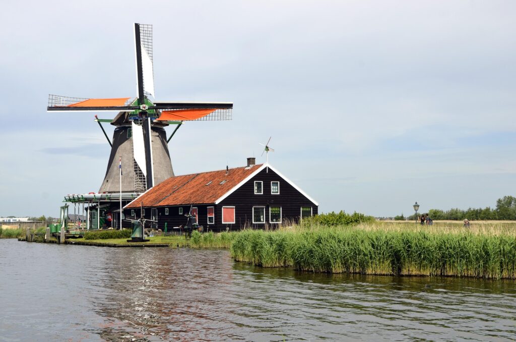 Windmill in The Netherlands
