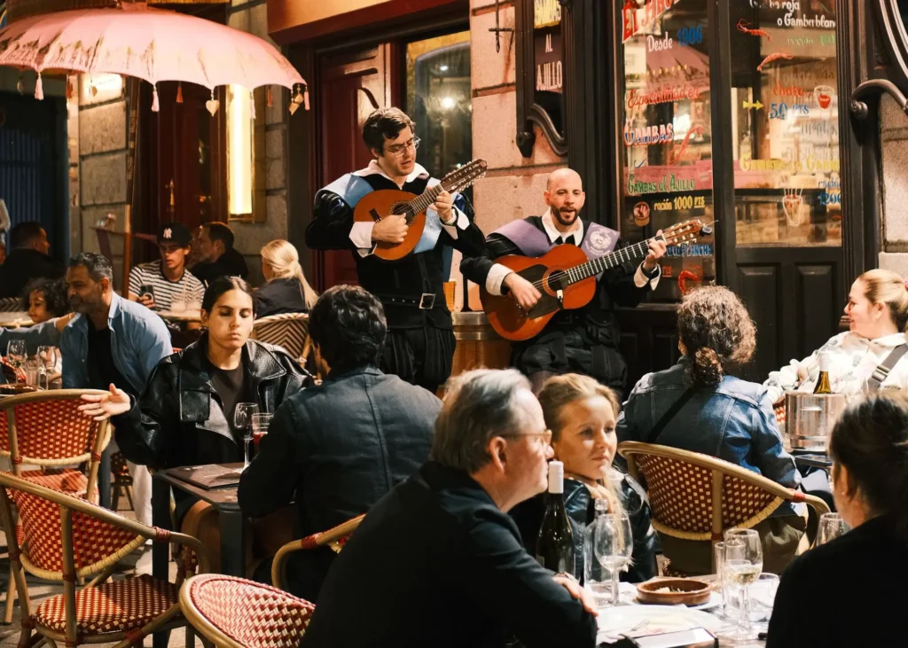madrid travel guide - a spanish restaurant