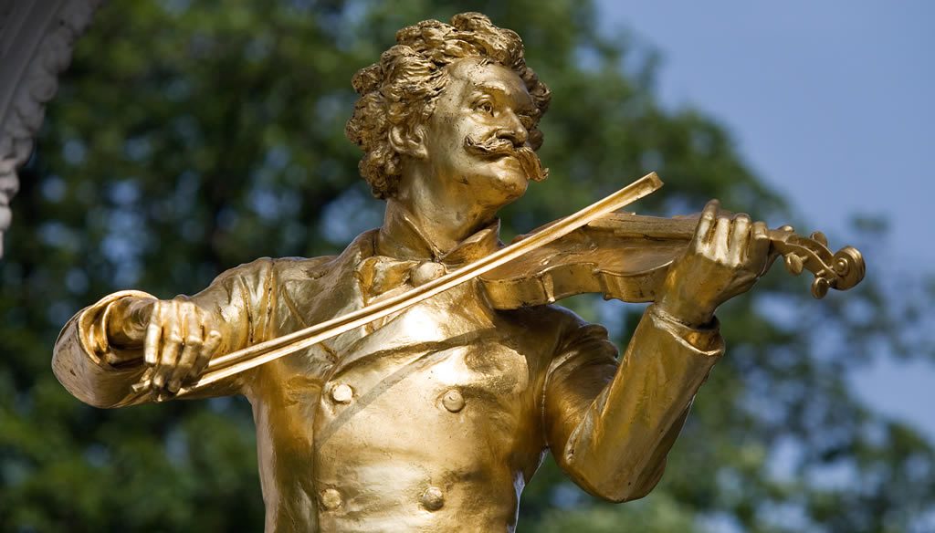 Strauss Monument Stadt Park Vienna
