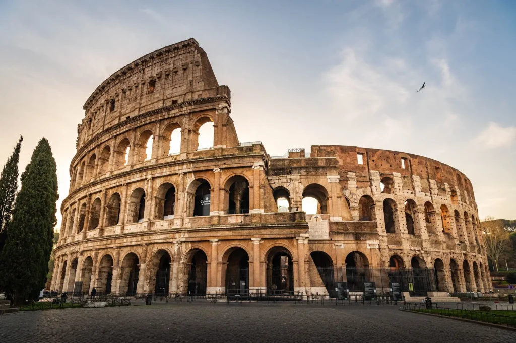 The Colosseum - most famous of Rome landmarks
