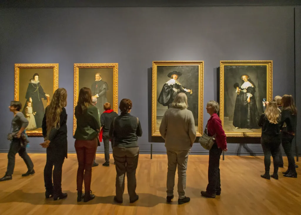 Rijksmuseum in the cultural City of Amsterdam