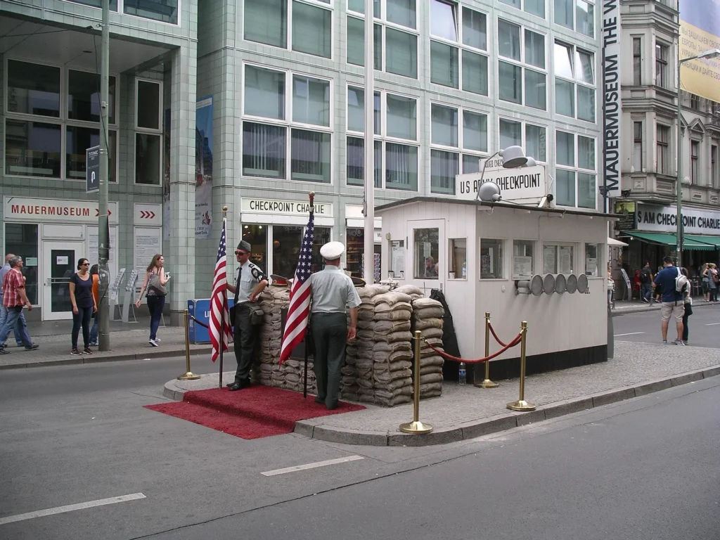sights in berlin - checkpoint charlie