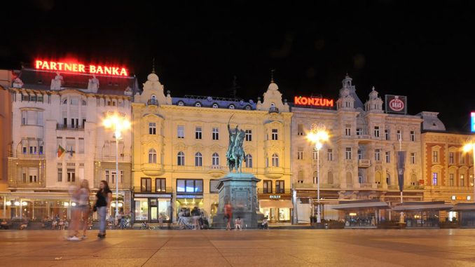 what to see in zagreb - Ban Jelacic Square