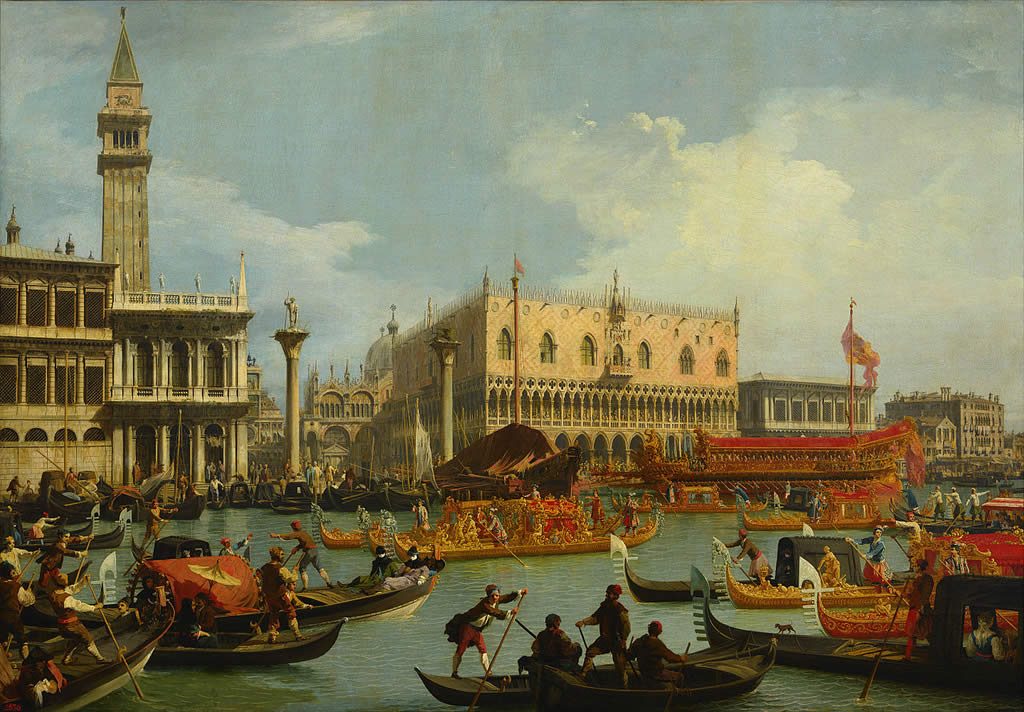 things to do in Venice - Canaletto painting