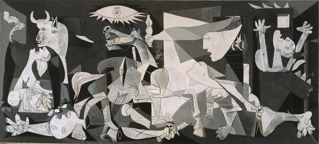 Picasso's Guernica at Reina Sofía Museum Madrid
