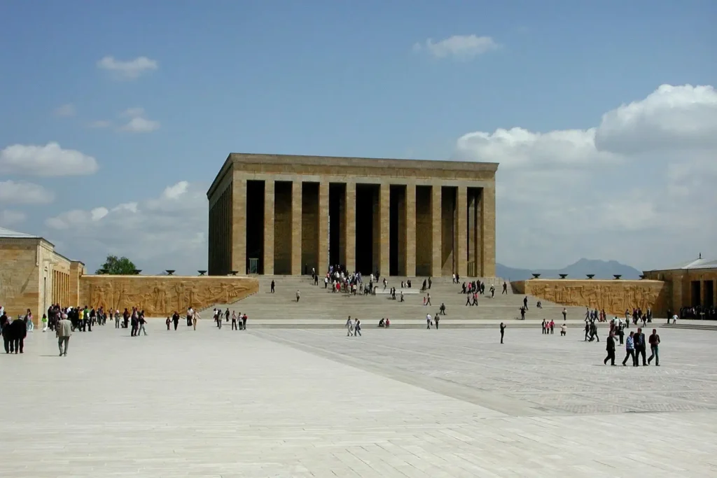 Anıtkabir Mausoleum in Ankara Turkey