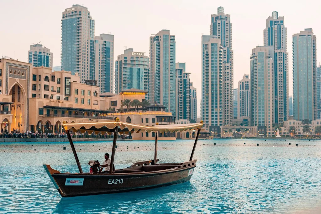 boat in dubai