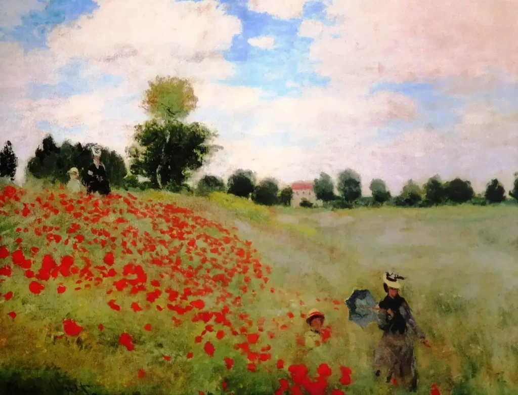 poppy fielda at The Musee D'Orsay