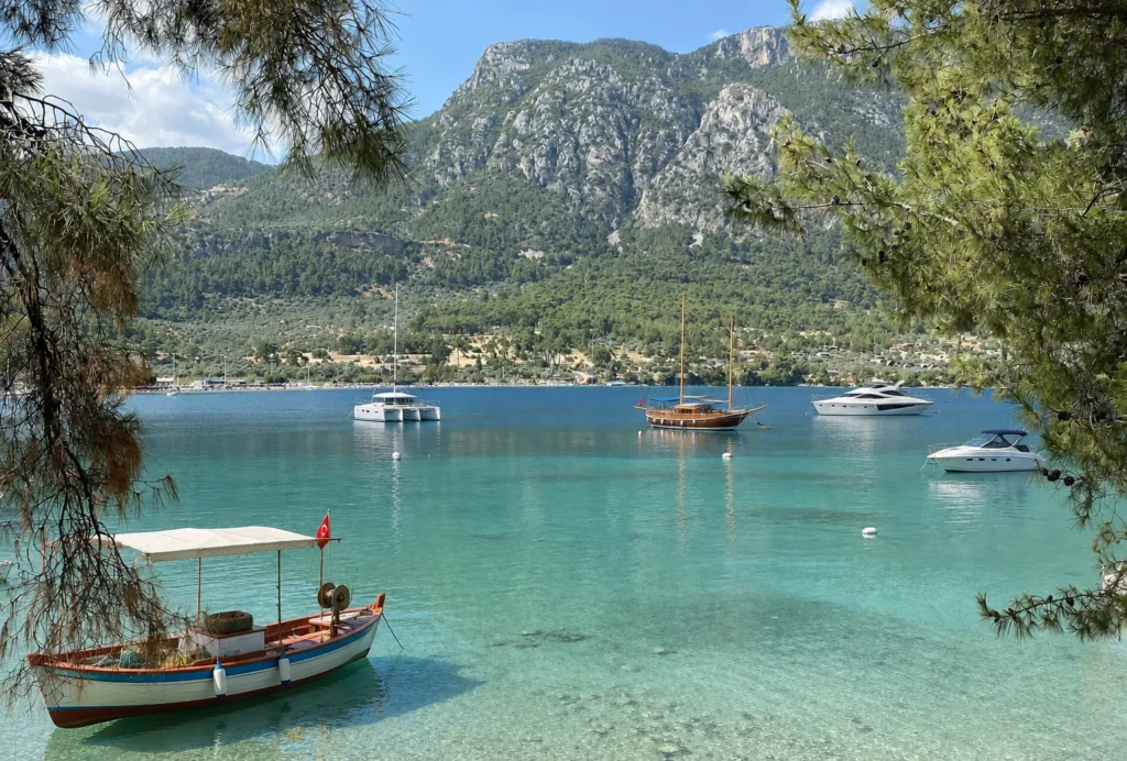 Akbük beaches in. turkey