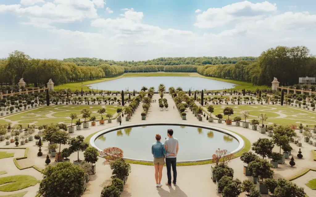 overlooking versailles