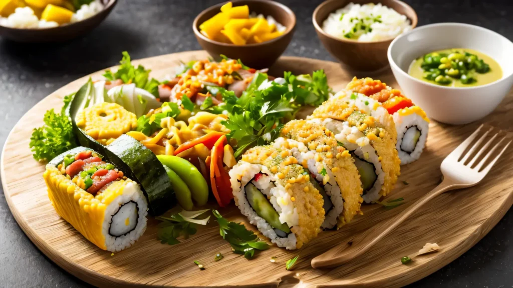 sushi in Japan