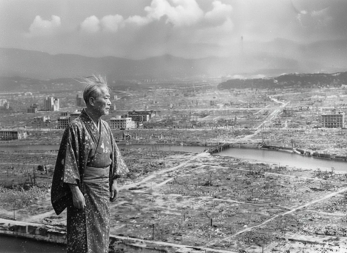hiroshima aftermath of nuclear bomb