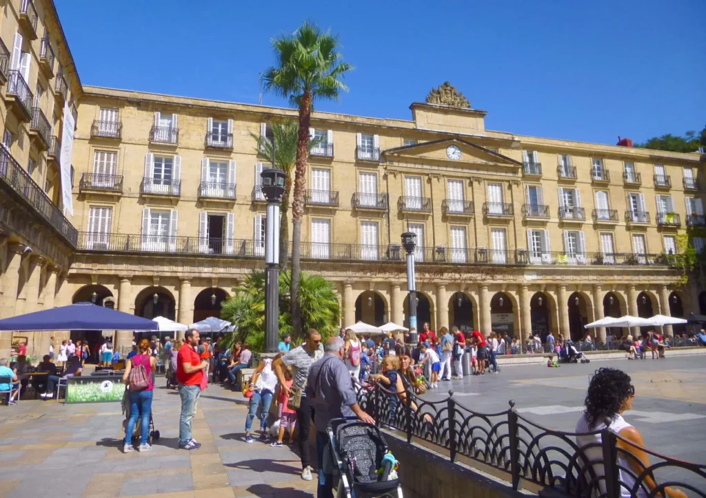 plaza nueva bilbao old town