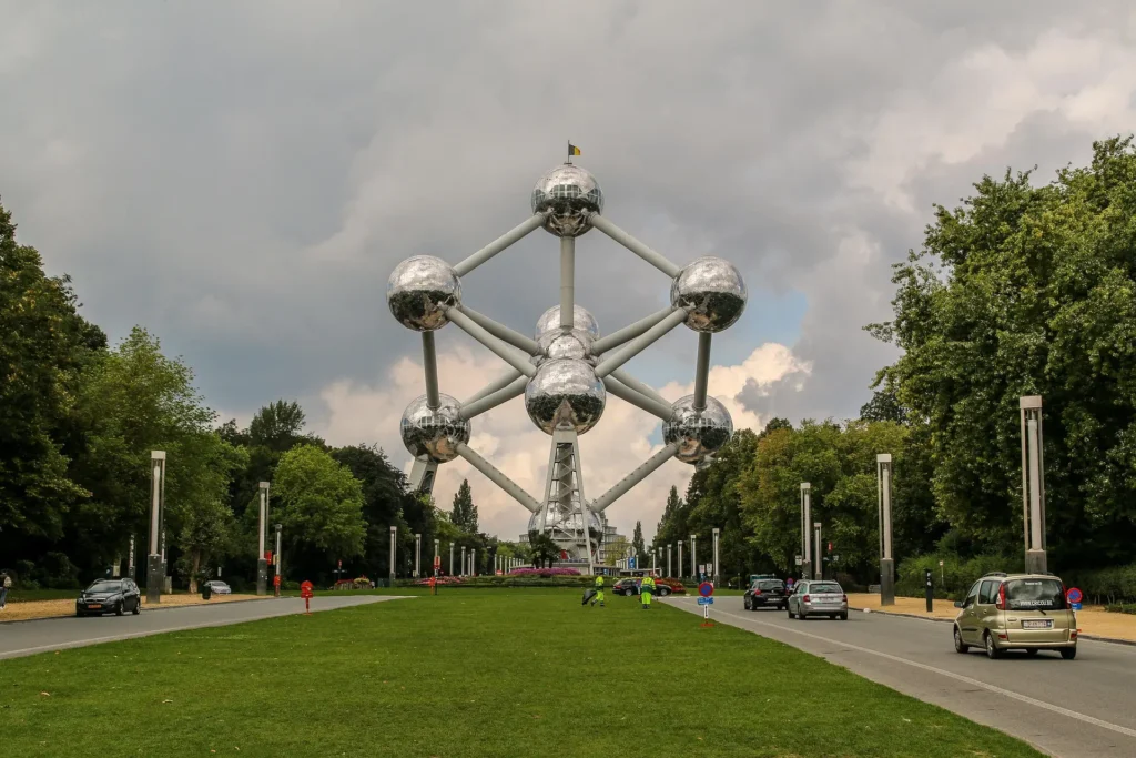 the Atomium in Brussels