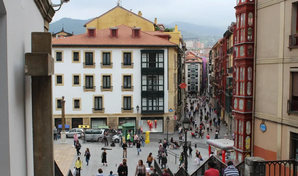 Bilbao Old Town Casco Viejo streets