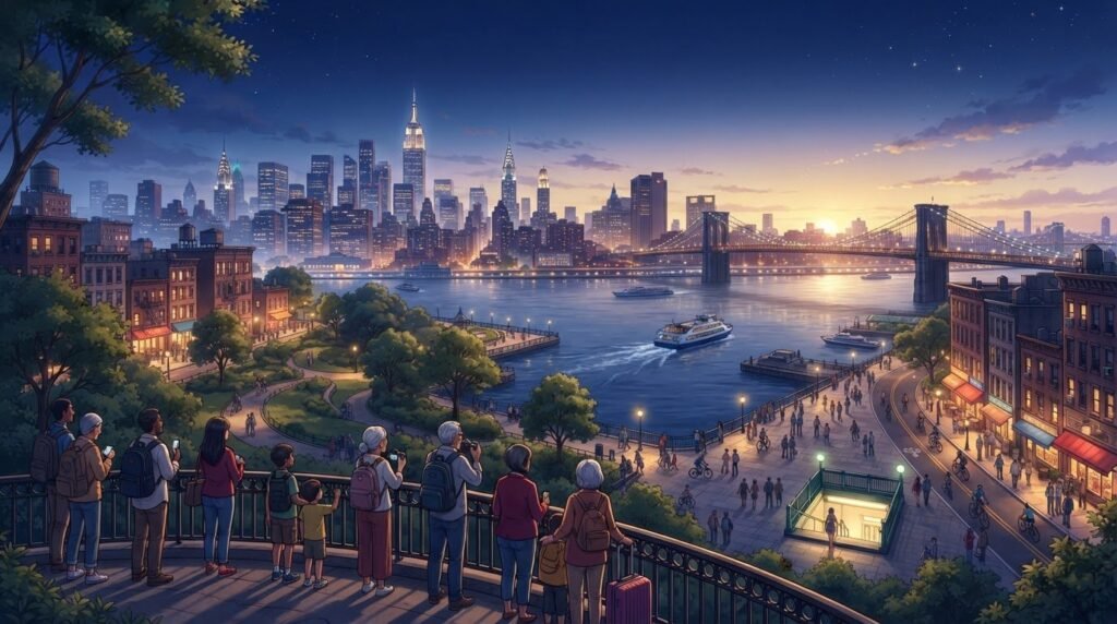 New York City Attractions, Culture, Transit and Outdoor Life